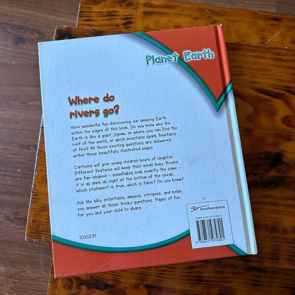Ask Me Why Where Do Rivers Go? Planet Earth Hardcover Book - Picture 5 of 6